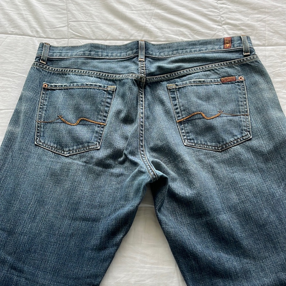 7 For All Mankind Jeans Size 38 Relax Style 30.5 “ Inseam